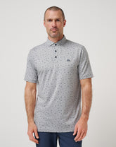 Heather Medium Grey Travis Mathew Coffee House Polo