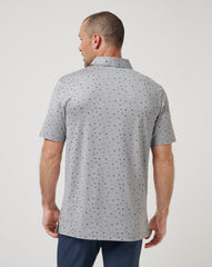 Heather Medium Grey Travis Mathew Coffee House Polo