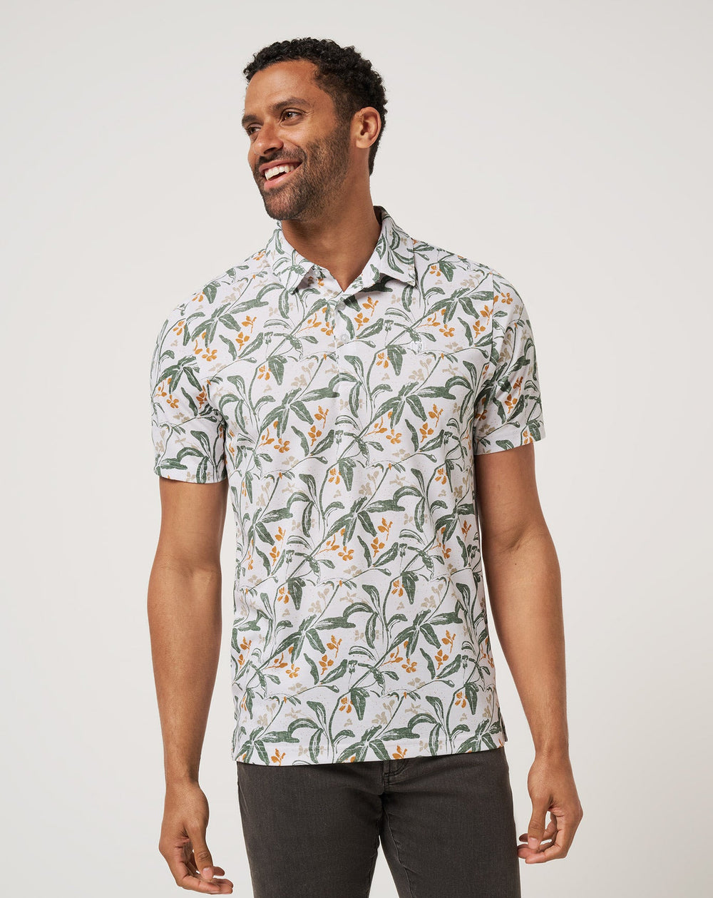 White Travis Mathew Relationship Status Polo