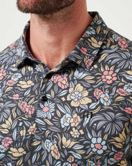 Black Travis Mathew Featherweight Day Cruise Polo