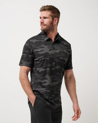 Black Travis Mathew Showdown Stealth Polo