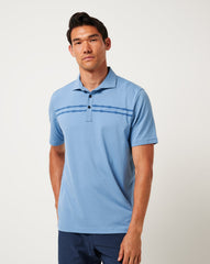 Pacific Coast Travis Mathew Sunbeam Chest Stripe Polo