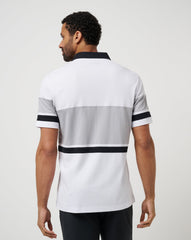 White Travis Mathew Body Check Polo