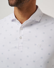 White Travis Mathew Air Taxi Polo