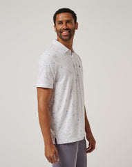 White Travis Mathew Beach Town Polo
