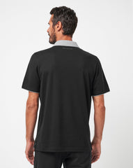 Black Travis Mathew Reservation Number Polo