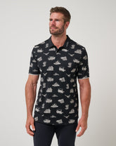 Black Travis Mathew City Of Evil Polo