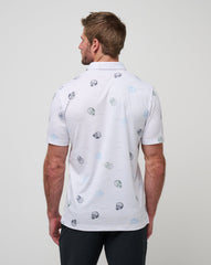 White Travis Mathew Mitts Off Polo