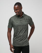 Dark Olive Travis Mathew Magma Melt Polo