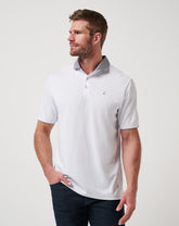 White Travis Mathew Reservation Number Polo