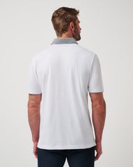 White Travis Mathew Reservation Number Polo
