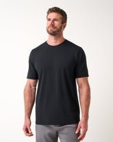 Black Travis Mathew Performance Jersey Tee