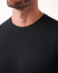 Black Travis Mathew Performance Jersey Tee