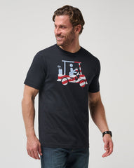 Black Travis Mathew Five K Day Tee