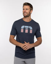 Blue Nights Travis Mathew Solar Flare Tee