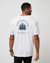 White Travis Mathew Adventure Season Tee