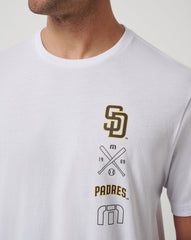 White Travis Mathew San Diego Padres Sunset Slam 2.0 Tee