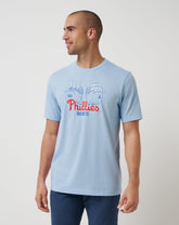 Heather Blue Travis Mathew Philadelphia Phillies Strike Two Tee