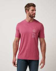 Heather Red Travis Mathew Philadelphia Phillies Sunset Slam 2.0 Tee