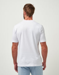 White Travis Mathew Chicago Cubs Strike One Tee