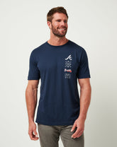 Total Eclipse Travis Mathew Atlanta Braves Sunset Slam Tee