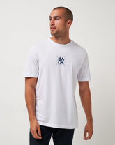White Travis Mathew New York Yankees In The Dugout Tee