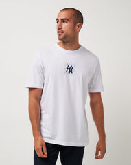 White Travis Mathew New York Yankees In The Dugout Tee
