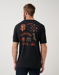 Black Travis Mathew San Francisco Giants Friendly Rivalry Tee