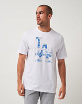 White Travis Mathew Los Angeles Dodgers Bleacher Breeze Tee