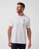 White Travis Mathew Philadelphia Phillies Sunset Slam 2.0 Tee