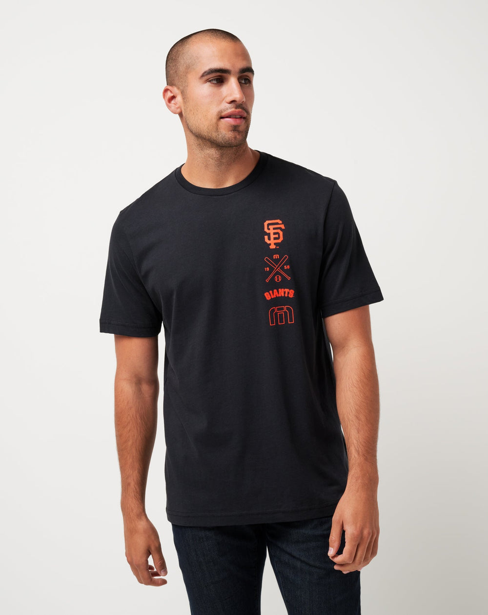 Black Travis Mathew San Francisco Giants Sunset Slam Tee