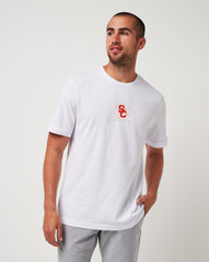 White Travis Mathew USC School Spirit Tee