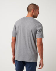 Heather Grey Travis Mathew Los Angeles Dodgers Strike One Tee