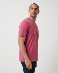 Heather Red Travis Mathew Texas Rangers Sunset Slam 2.0 Tee