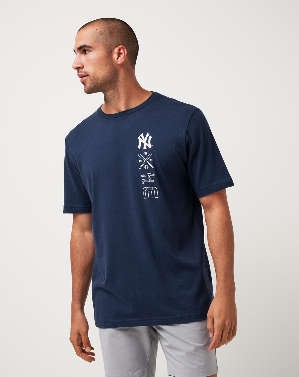 Total Eclipse Travis Mathew New York Yankees Sunset Slam Tee