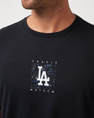 Black Travis Mathew Los Angeles Dodgers In The Dugout Tee
