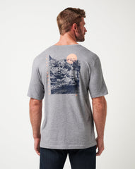 Heather Medium Grey Travis Mathew Maiden Voyage Tee