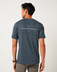 Mood Indigo/Vintage Indigo Travis Mathew Preferred Status Tee