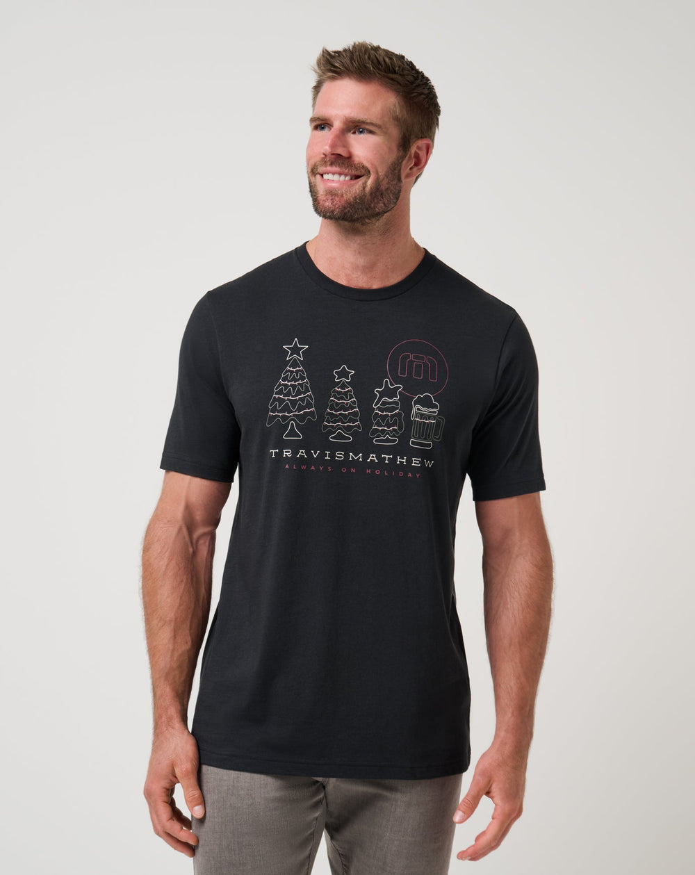 Black Travis Mathew Season Of Giving Tee