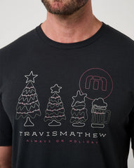 Black Travis Mathew Season Of Giving Tee