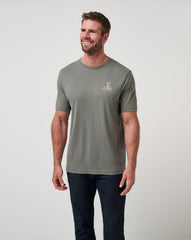 Dark Olive Travis Mathew Run Rudolph Tee