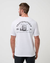 White Travis Mathew Delayed Penalty Tee