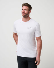 White Travis Mathew Delayed Penalty Tee