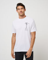 White Travis Mathew Golf Sucks Tee