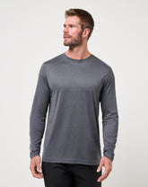 Heather Dark Grey Travis Mathew Court Control Tee
