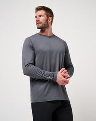 Heather Dark Grey Travis Mathew Court Control Tee