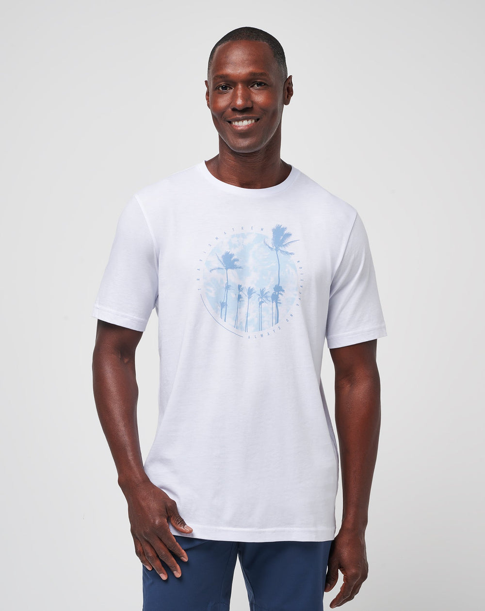 White Travis Mathew Foam Paths Tee