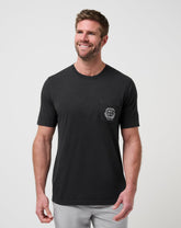 Black Travis Mathew Face Off Tee
