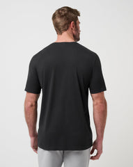 Black Travis Mathew Face Off Tee