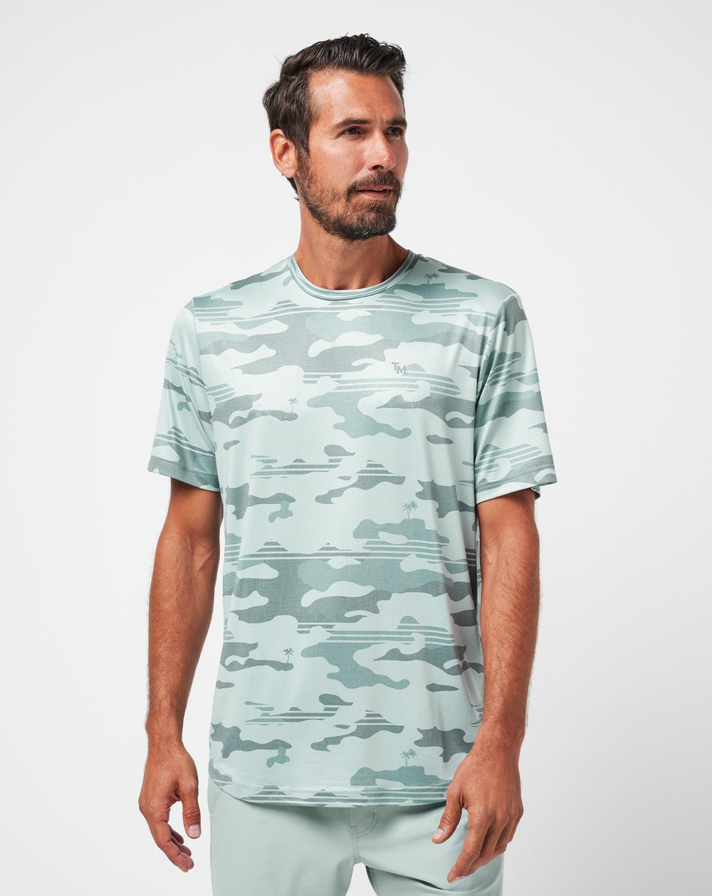Gray Mist Travis Mathew Season Stealth Tee